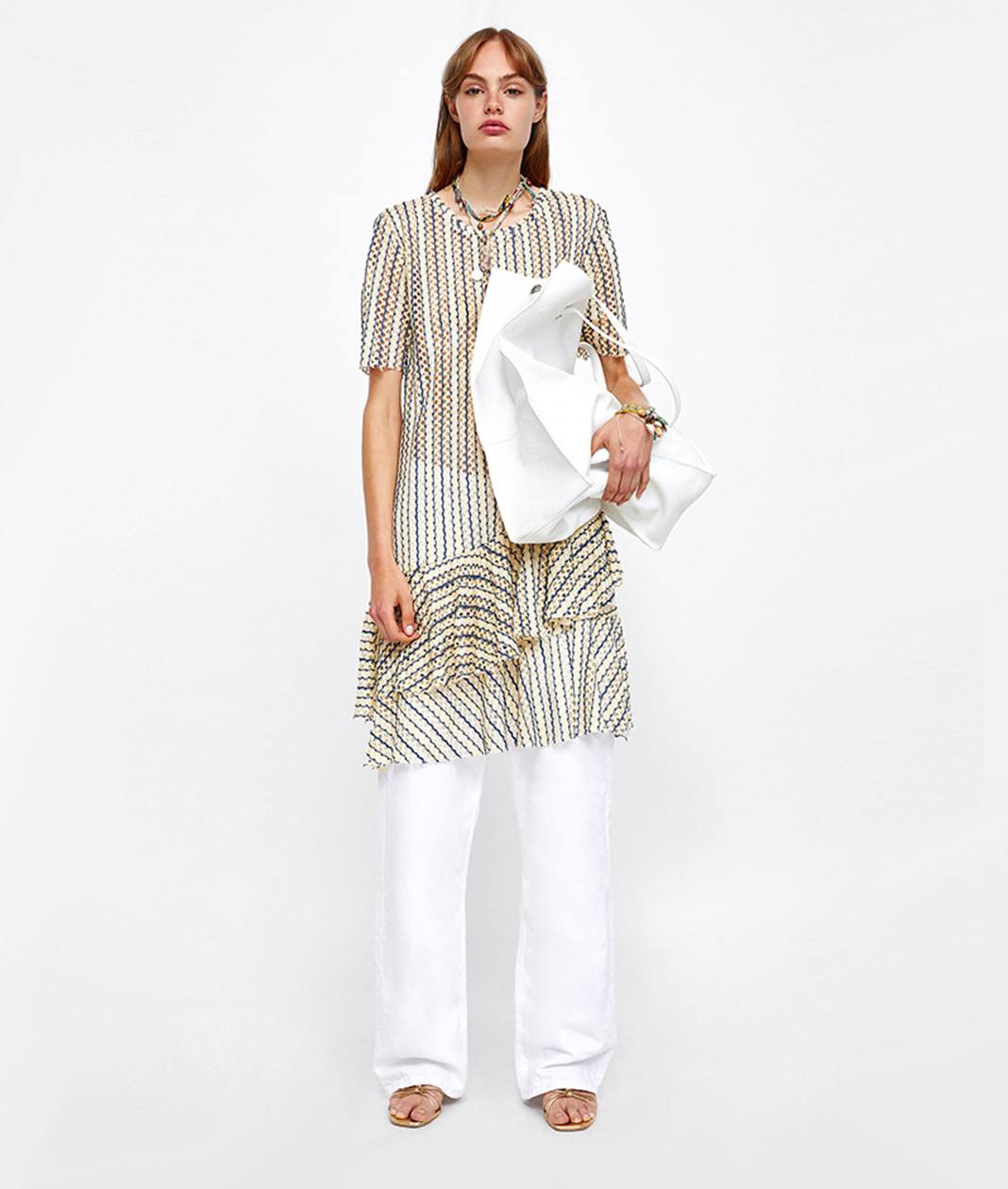 Trumpet-sleeve Blouse - Image 2